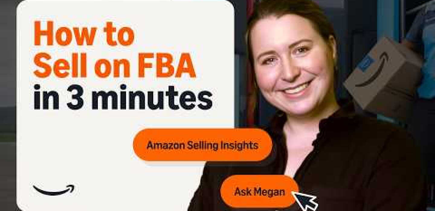 How to sell on Amazon FBA in 3 minutes - Sell on Amazon